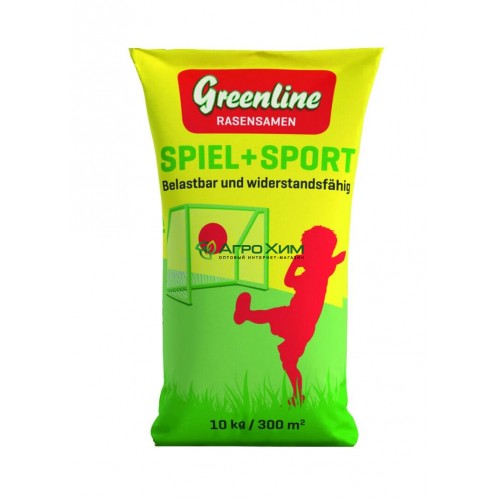 Газонная трава Greenline «Игра и Спорт» (Sport und Spiel) 10 кг