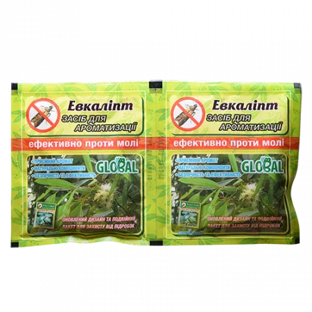 Таблетки від молі «Евкаліпт» 10 таб. - Проти побутових комах