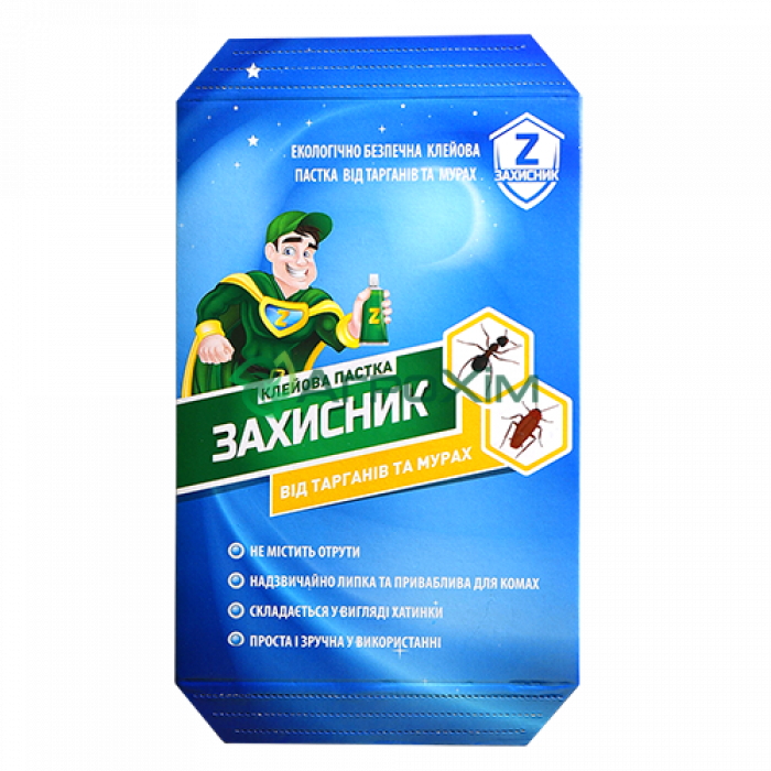 Защитник клеевая ловушка, таракан, муравей - Против бытовых насекомых
