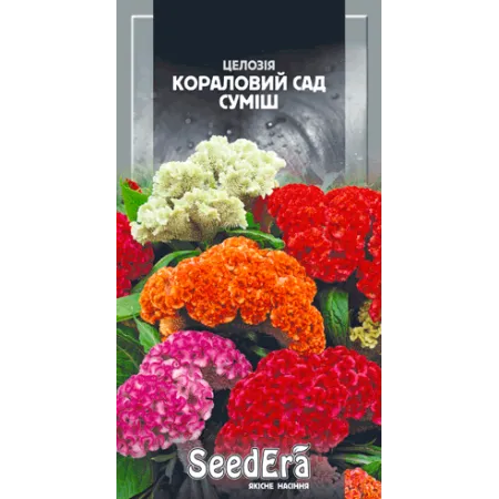 Целозія гребінчаста Кораловий Сад суміш 0,2 г - Насіння - Сторінка 139