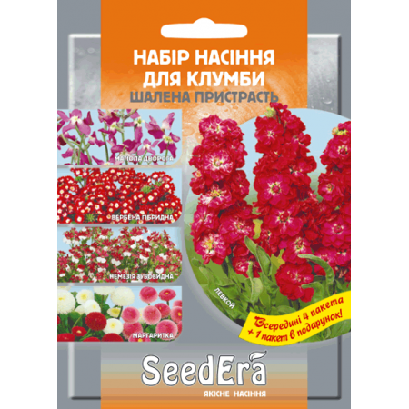 Набор цветов красно-розовый "Бешеная страсть"