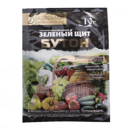 Бутон Зеленый Щит 10 г - Удобрения и стимуляторы