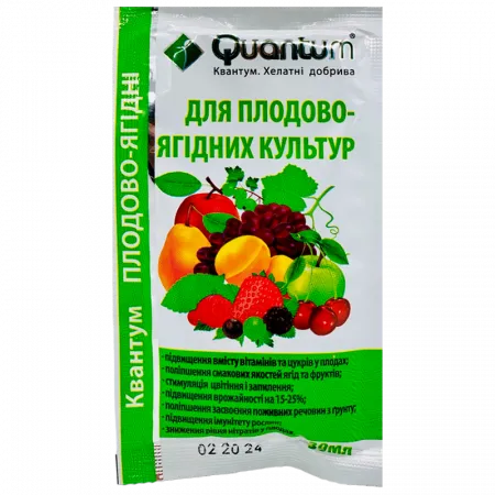 Квантум Плодово-Ягодные 30 мл - Удобрения и стимуляторы