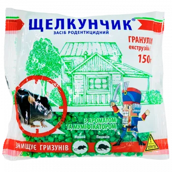 Щелкунчик 150 г, пакет (гранулы) - Родентициды