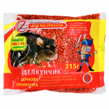 Щелкунчик 315 г, пакет (зерно, сыр) - Родентициды
