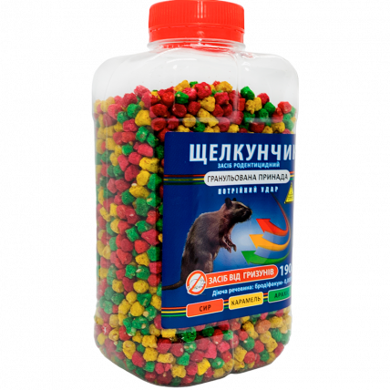 Щелкунчик 190 г, бутылка (гранула) - Родентициды