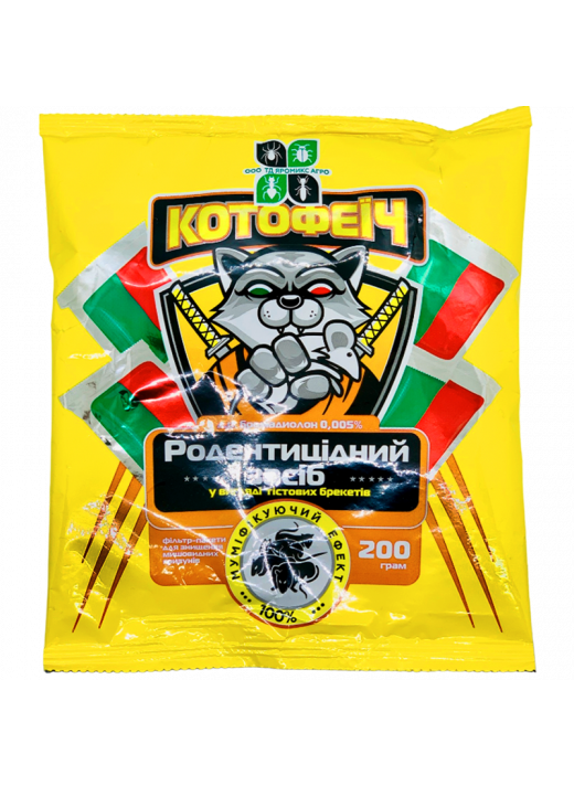 Котофеич 200 г, пакет (тесто, микс)