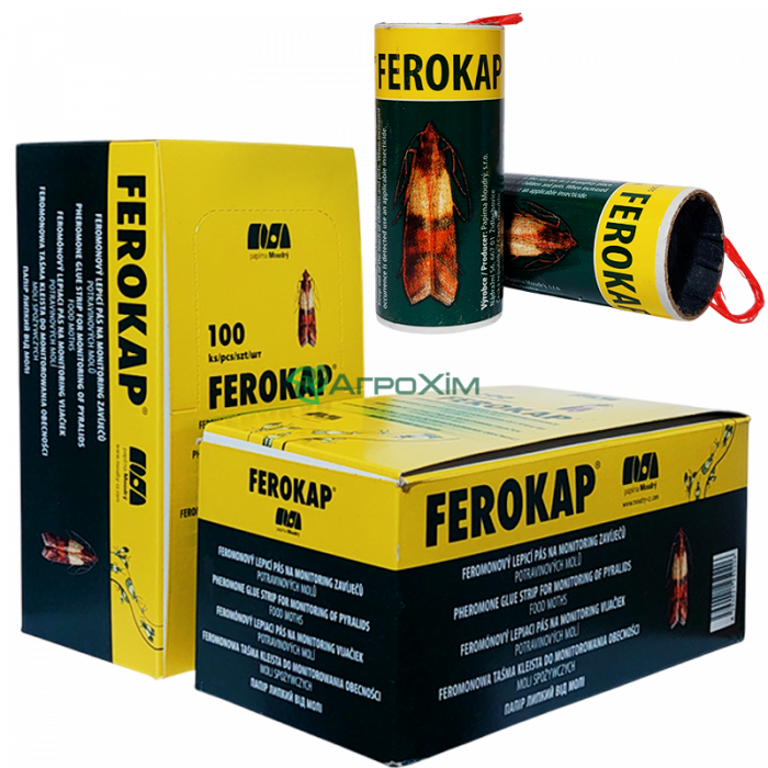 Липучки от мух и моли Ferokap - Против бытовых насекомых