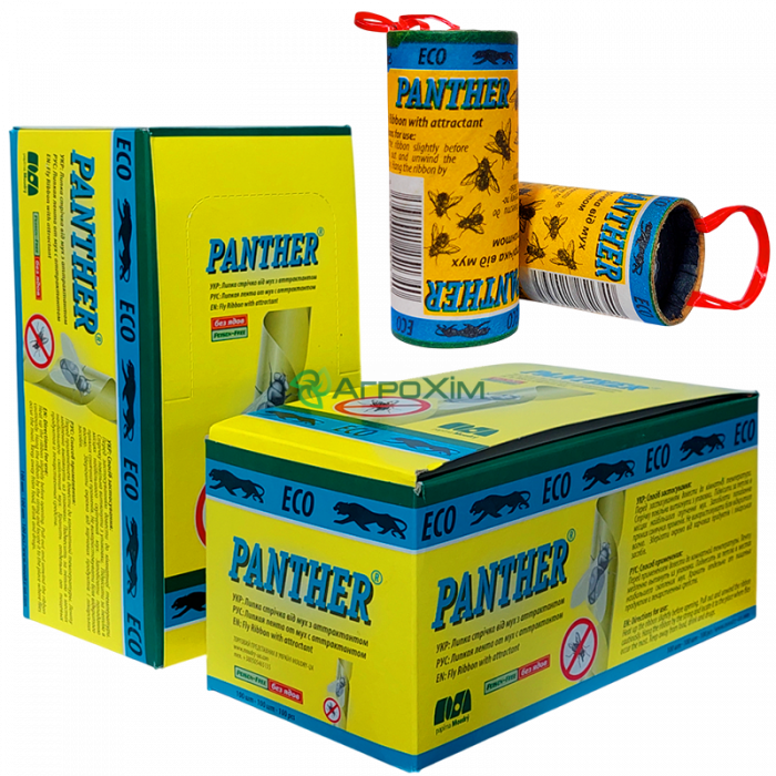Липучки от мух Panther - Против бытовых насекомых