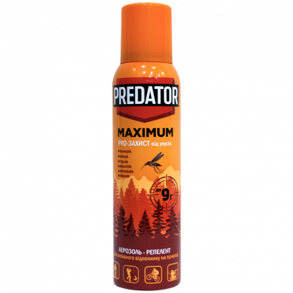 Аерозоль Predator MAXIMUM універсальний 150 мл - Проти побутових комах