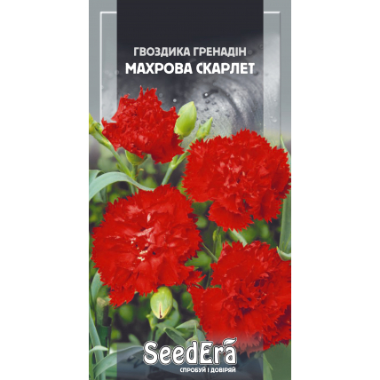 Гвоздика садовая гренадин Махровая Скарлет двухлетняя 0,2 г - Семена - Страница 85
