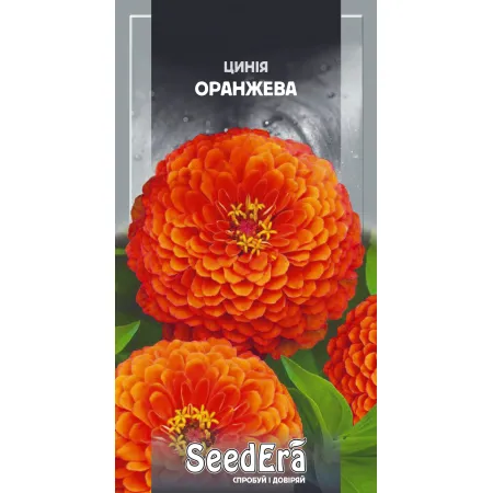 Цинія високоросла елегантна Оранжева 0,5 г - Насіння