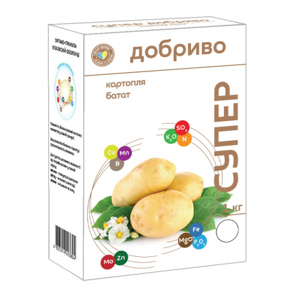 Супер добриво для картоплі, батату 1 кг - Добрива та стимулятори