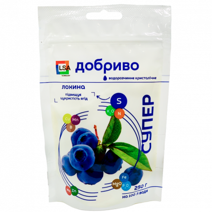 Супер Добриво. Лохина 250 г - Добрива та стимулятори