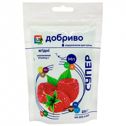 Супер Удобрение. Ягодные 250 г - Удобрения и стимуляторы