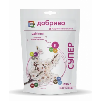 Супер Удобрение. Цветение 250 г - Удобрения и стимуляторы