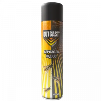 Outcast аерозоль від ос 400 мл - Проти побутових комах
