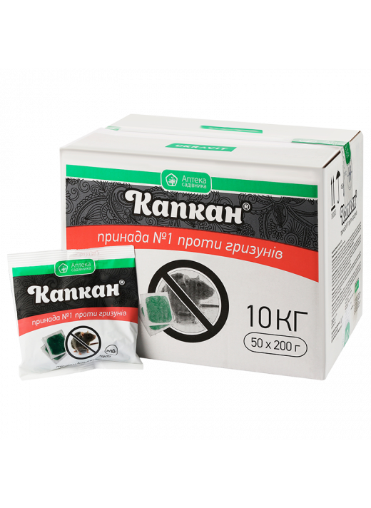 Капкан 200 г, пакет (тесто)