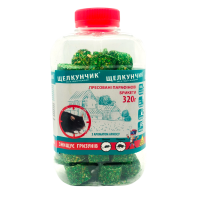 Щелкунчик 320 г, бутылка (зеленый брикет, арахис)